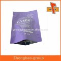 China manufacturer printed plastic cosmetic bag for facial mask